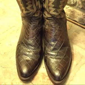 Alligator Belly Cowboy boots - Crocodile Custom